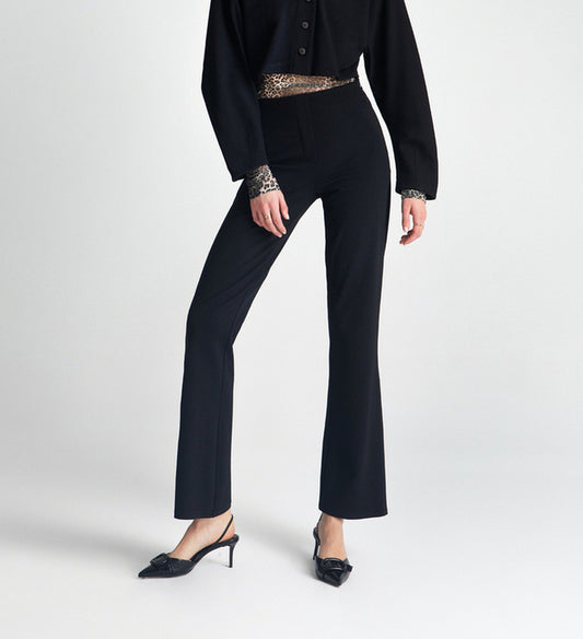 MAIA FLARE PANTS BLACK
