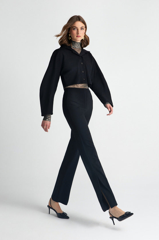 MAIA FLARE PANTS BLACK