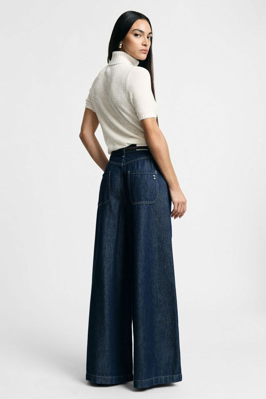 ELENA WIDE DENIM PANTS