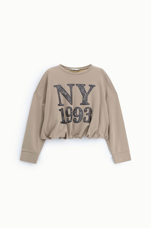 NY 1993 RELAXED SET BEIGE