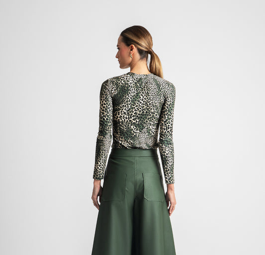 SASSI TOP ANIMAL - Vesta Donna