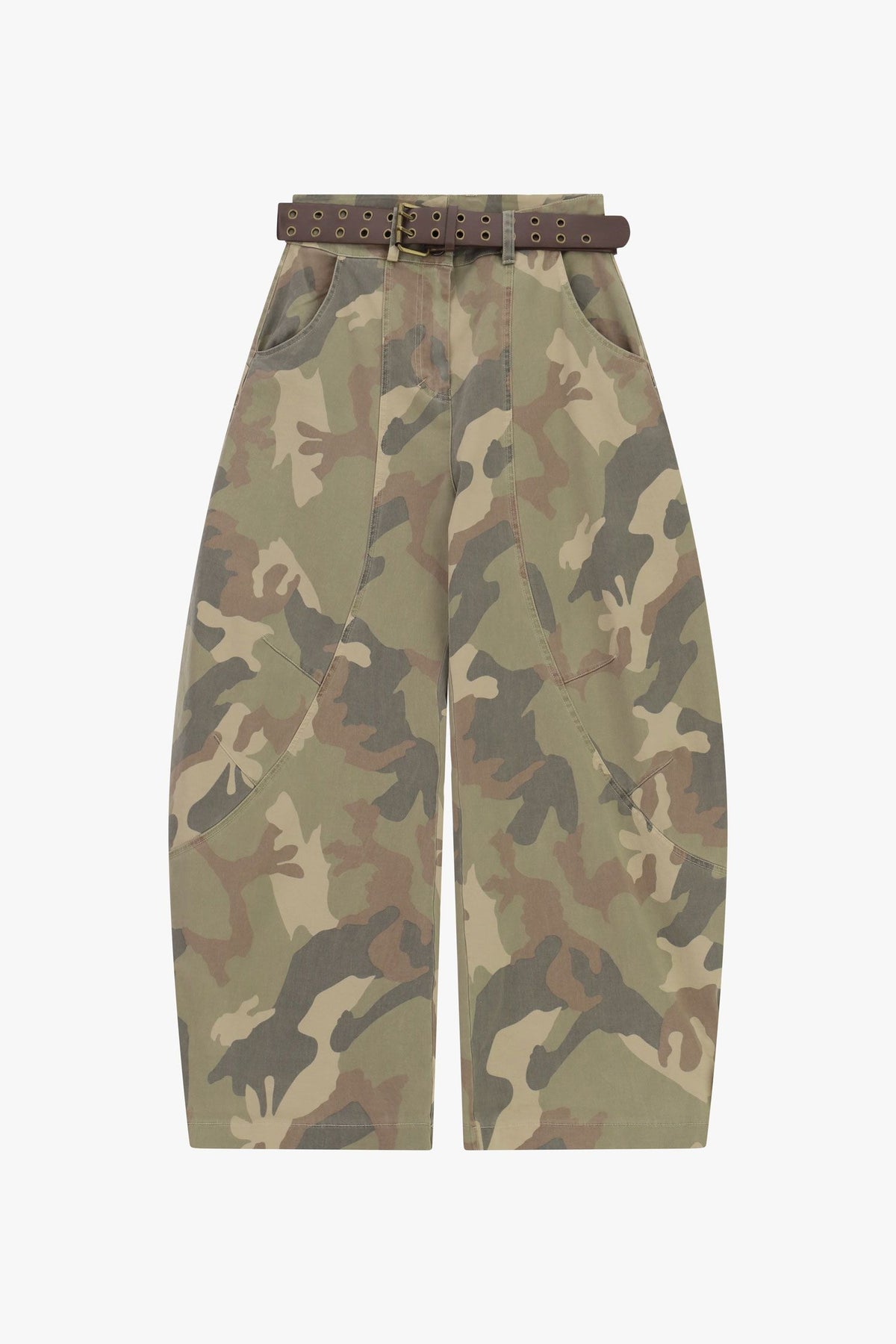 CAMO SLOUCHY PANTS