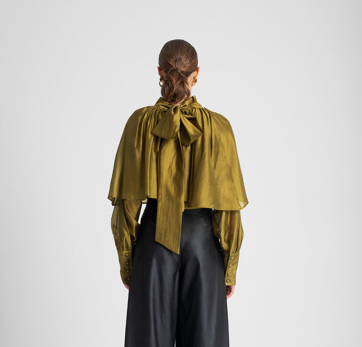 WILMA SHIRT OLIVE - Vesta Donna