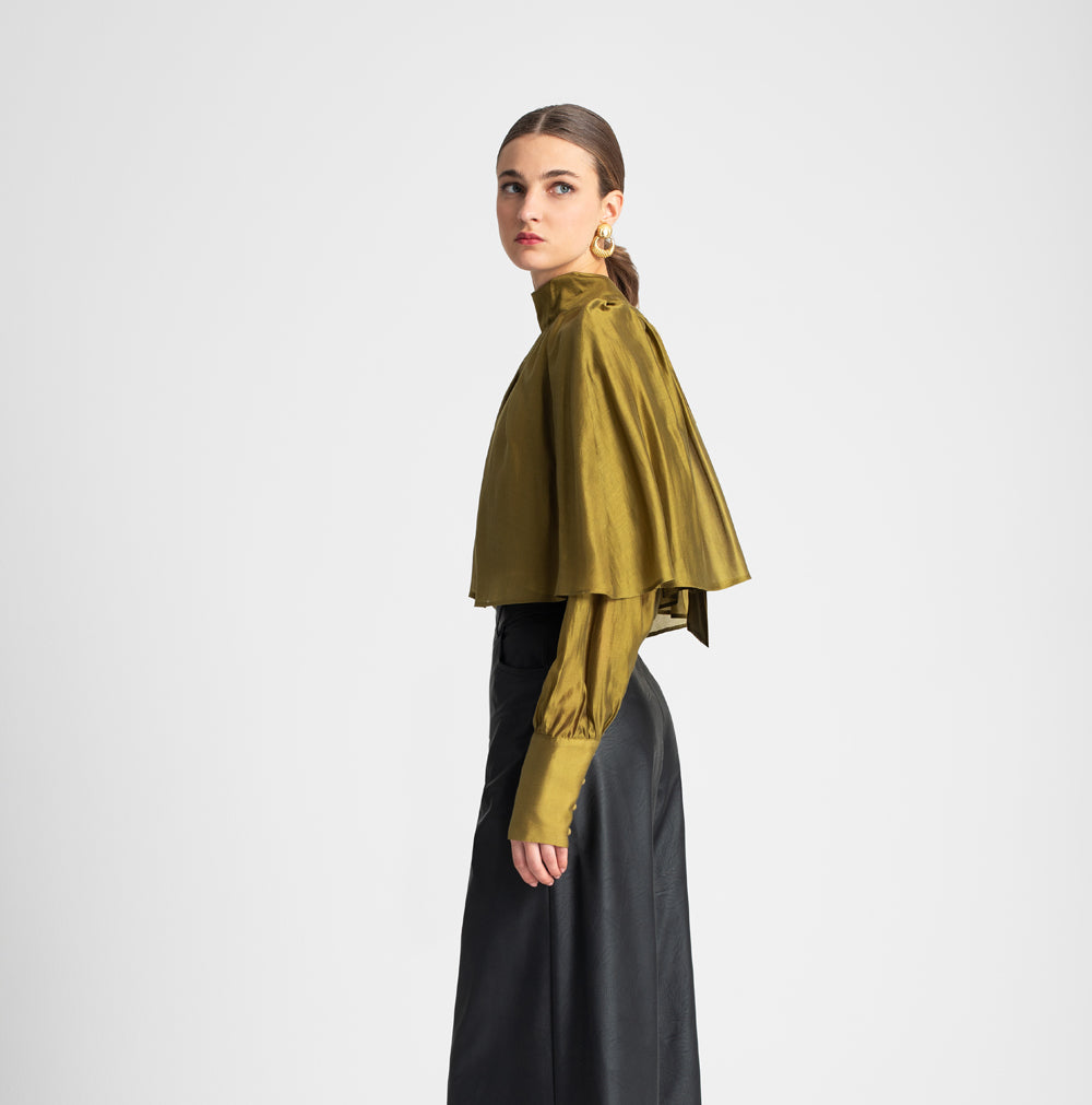 WILMA SHIRT OLIVE - Vesta Donna