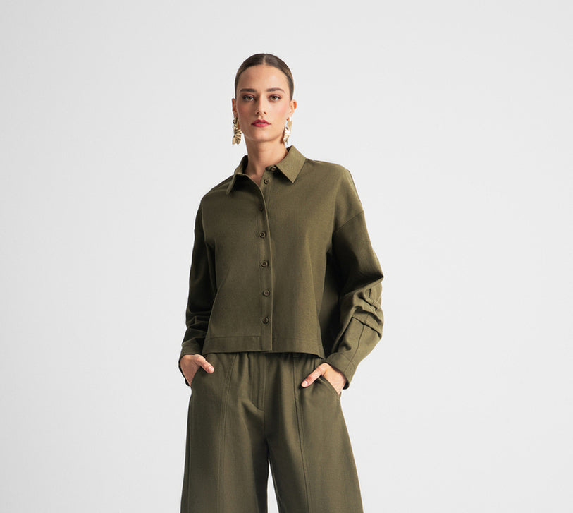 LIZZA SHIRT KHAKI