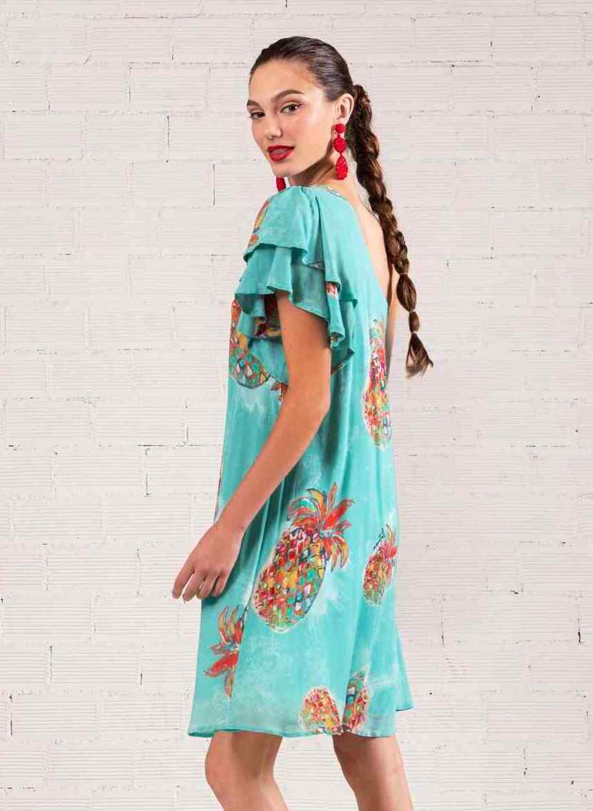 PINEAPPLE DRESS - Vesta Donna