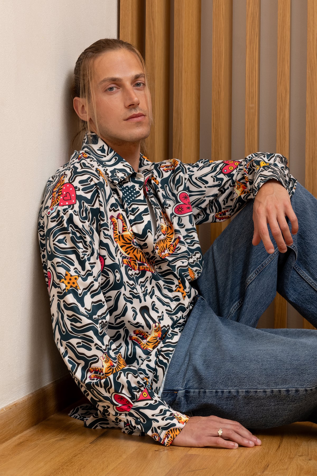 WILD HEART PRINT SHIRT