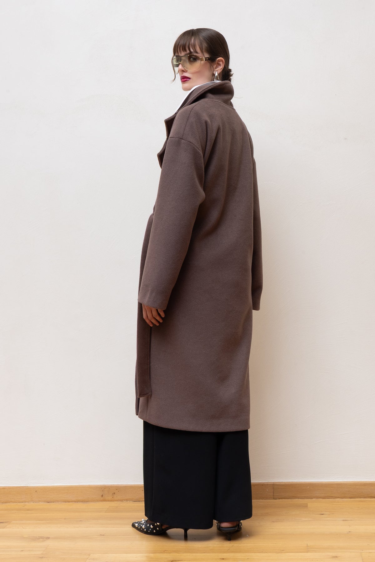 DILLY COAT BROWN - Vesta Donna