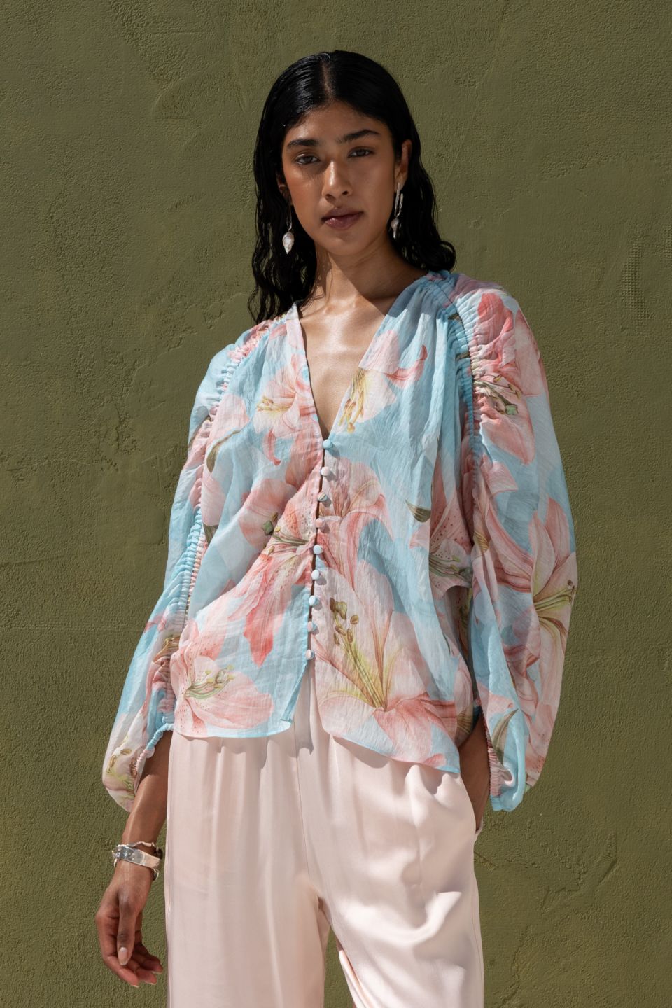LEORA TOP - Vesta Donna