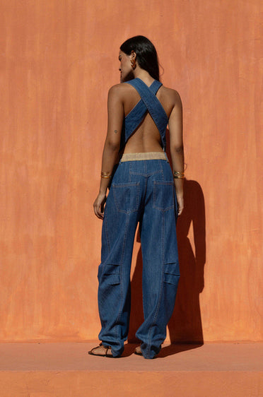 SERENE DENIM PANTS - Vesta Donna