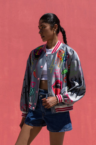 THAT'S WILD JACKET DARK GREY