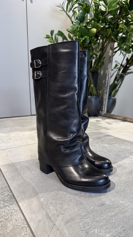 DILLY LEATHER BOOTS - Vesta Donna