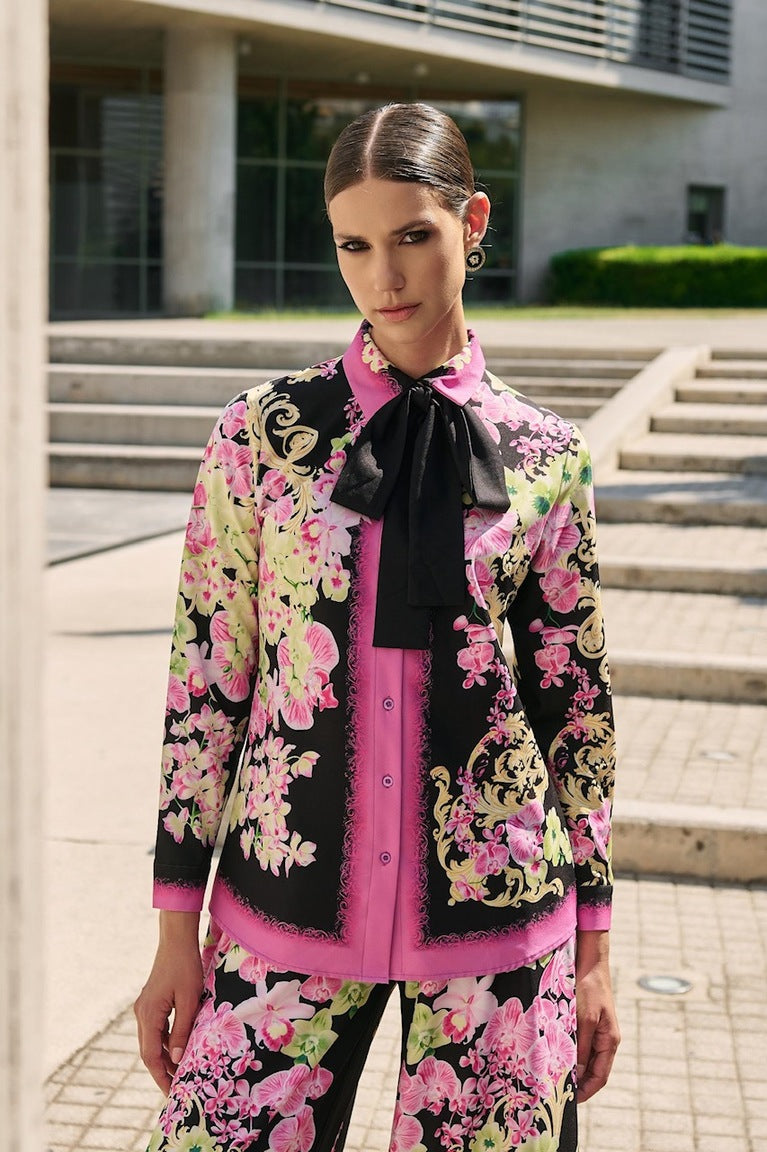 COLOR SYMPHONY SHIRT & PANTS SET - Vesta Donna