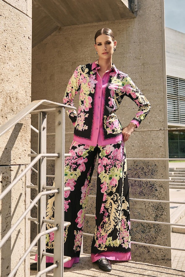 COLOR SYMPHONY SHIRT & PANTS SET - Vesta Donna