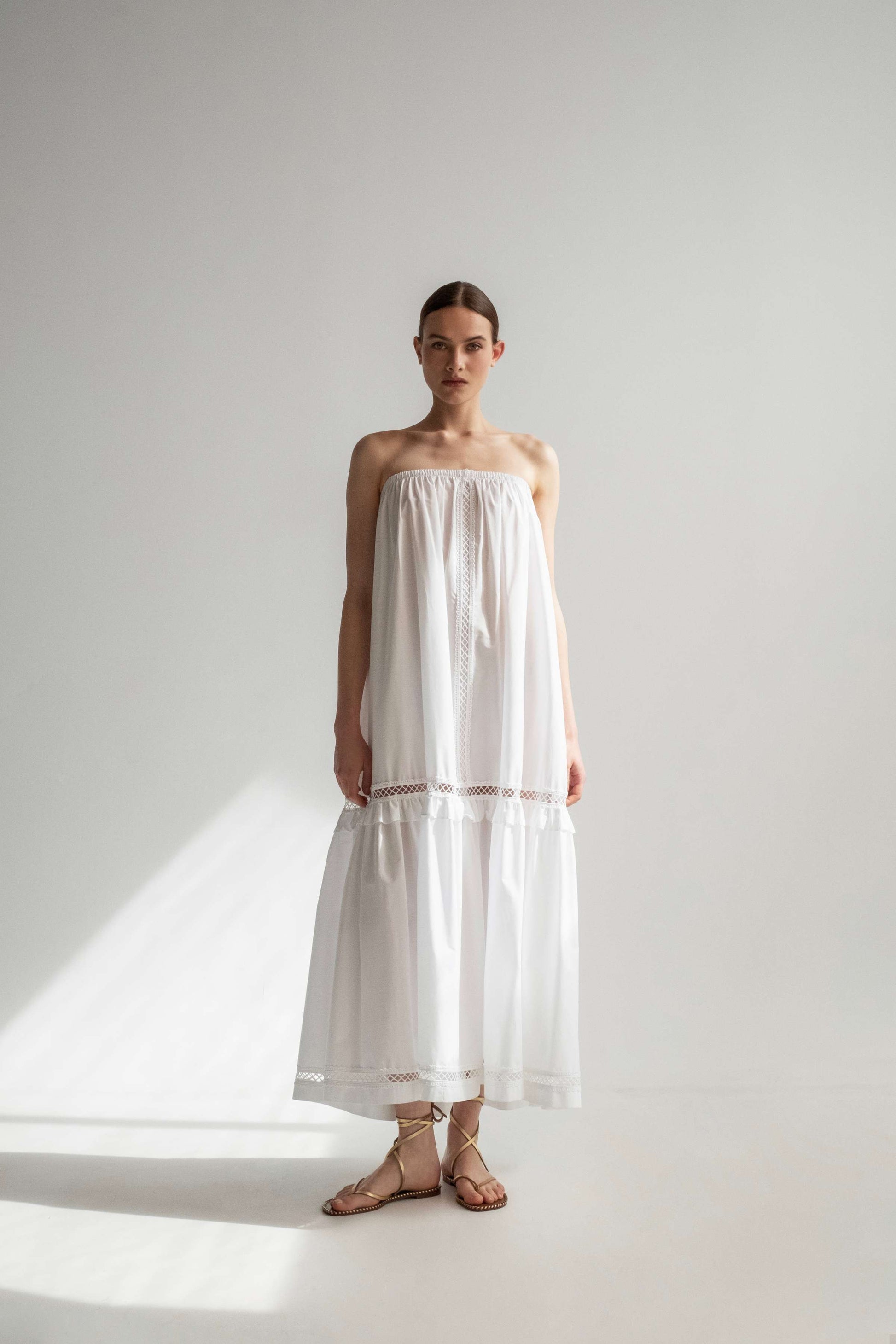 Milla PURITY STRAPLESS DRESS - Vesta Donna