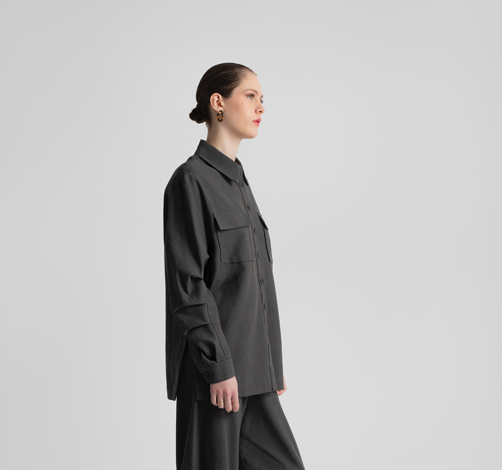 KRISTA SHIRT GREY