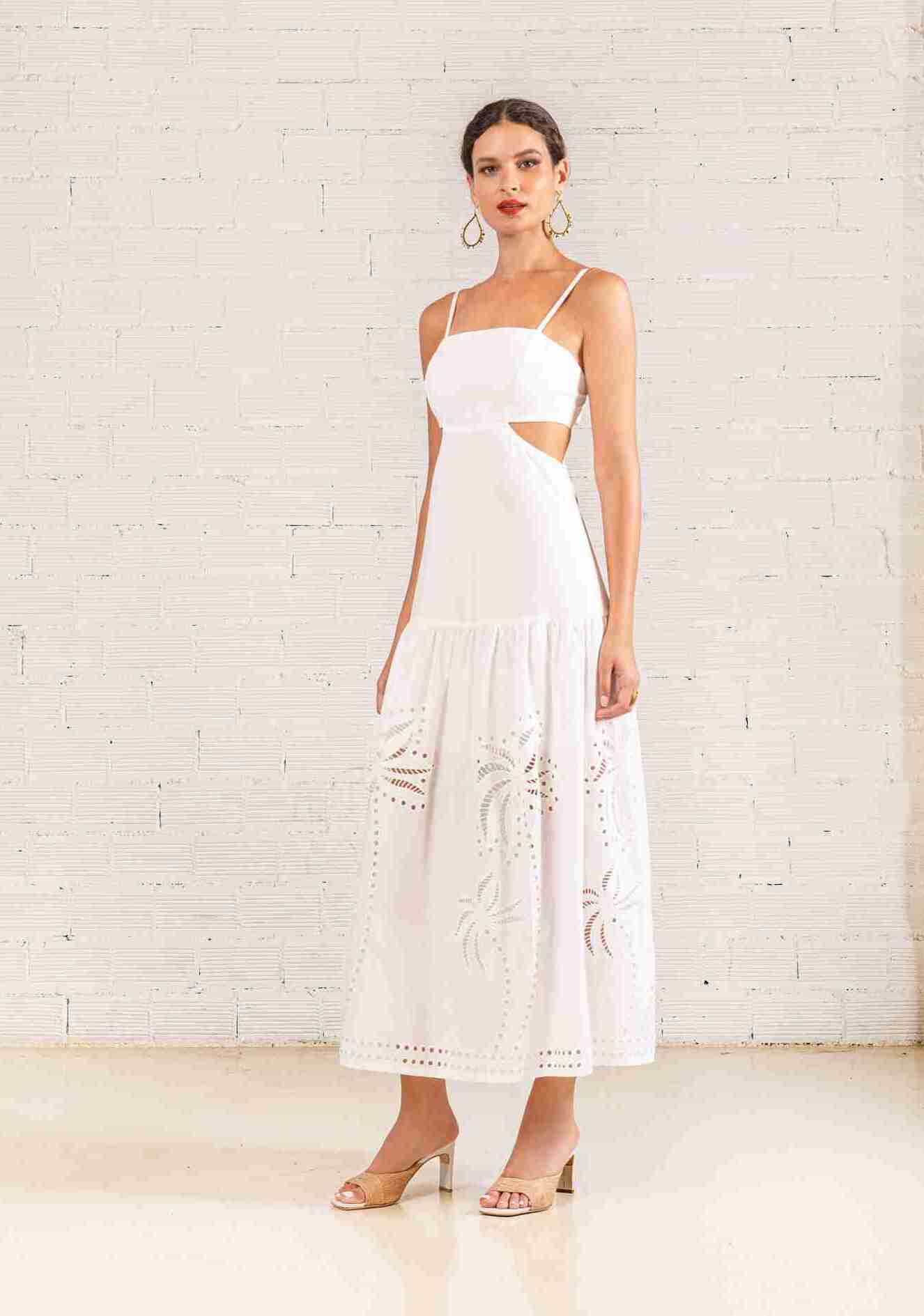 MELISSINA BACKLESS DRESS - Vesta Donna