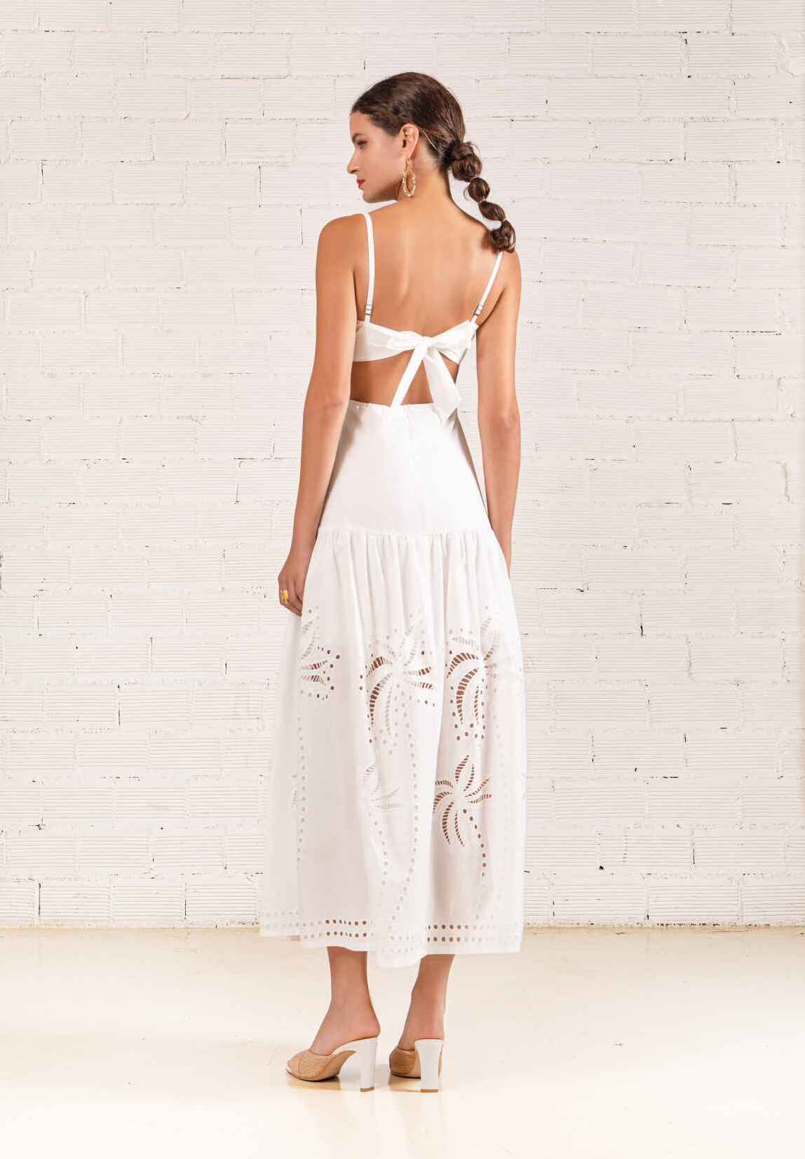 MELISSINA BACKLESS DRESS - Vesta Donna