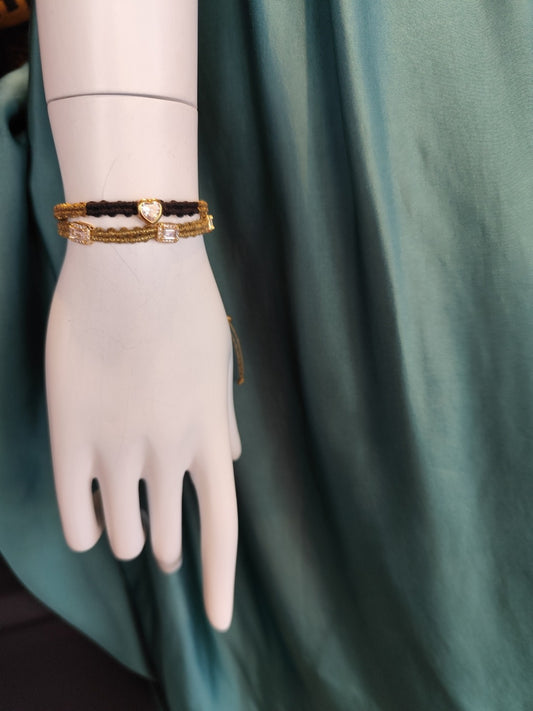 Vesta Donna ΒΡΑΧΙΟΛΙ ΜΑΚΡΑΜΕ ME ΣΤΡΑΣ - Vesta Donna