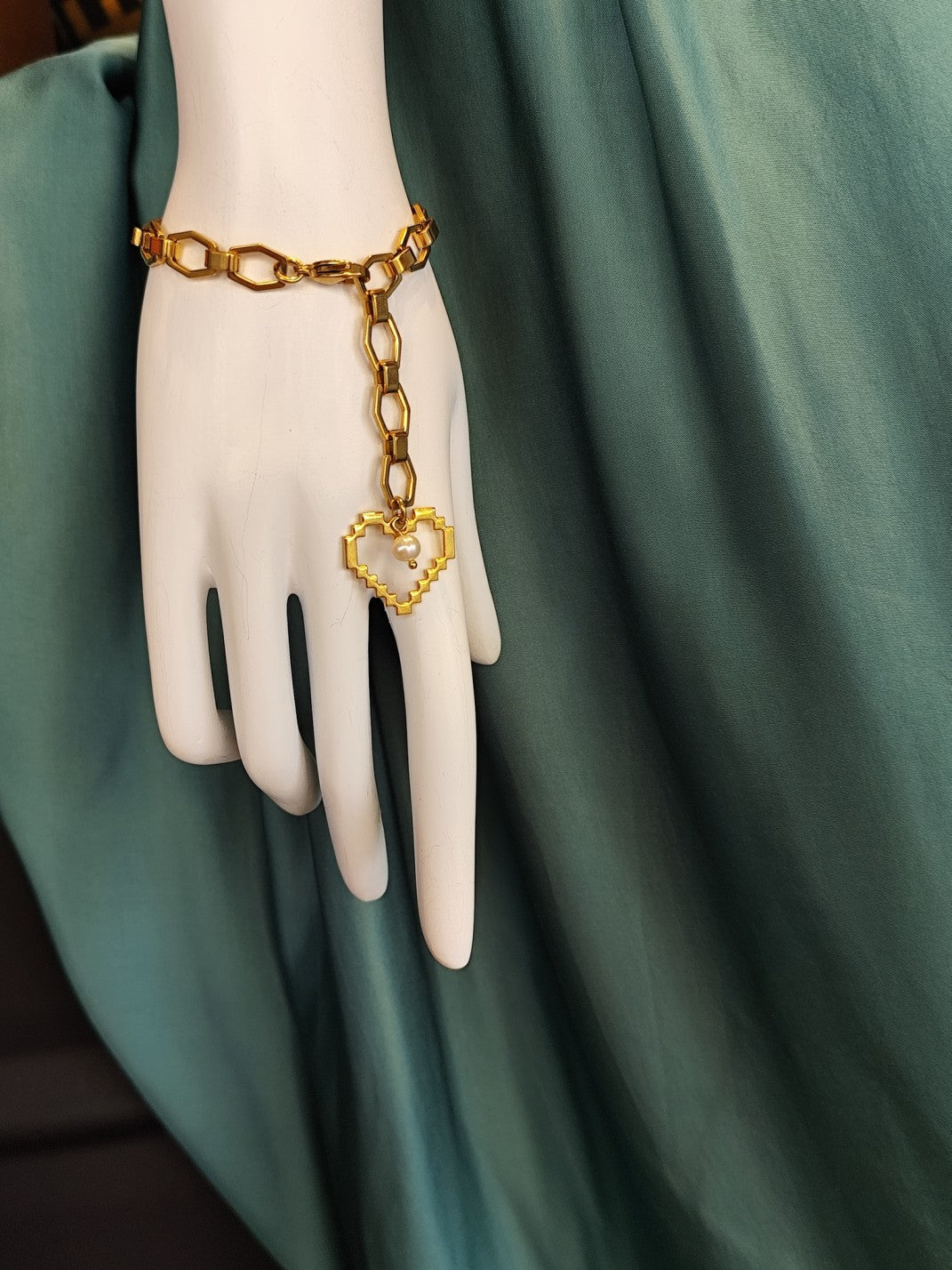 Vesta Donna ΒΡΑΧΙΟΛΙ ΚΡΙΚΟΙ ΜΕ ΚΡΕΜΑΣΤΗ ΚΑΡΔΙΑ - Vesta Donna