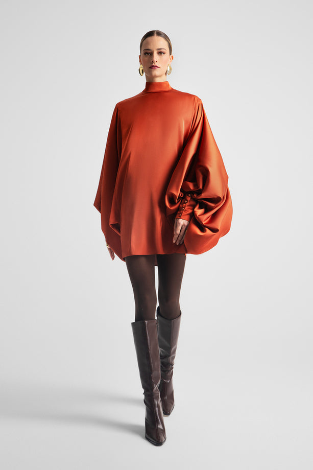 JUDY SHORT DRESS EKAI - Vesta Donna