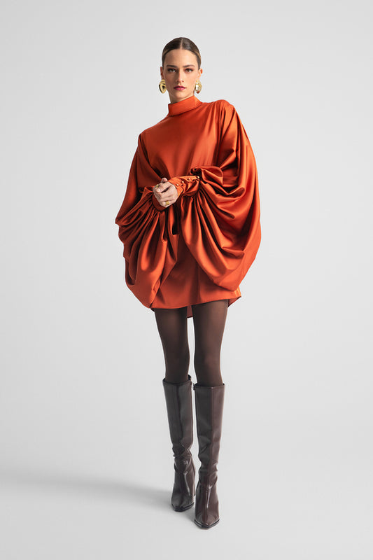 JUDY SHORT DRESS EKAI - Vesta Donna