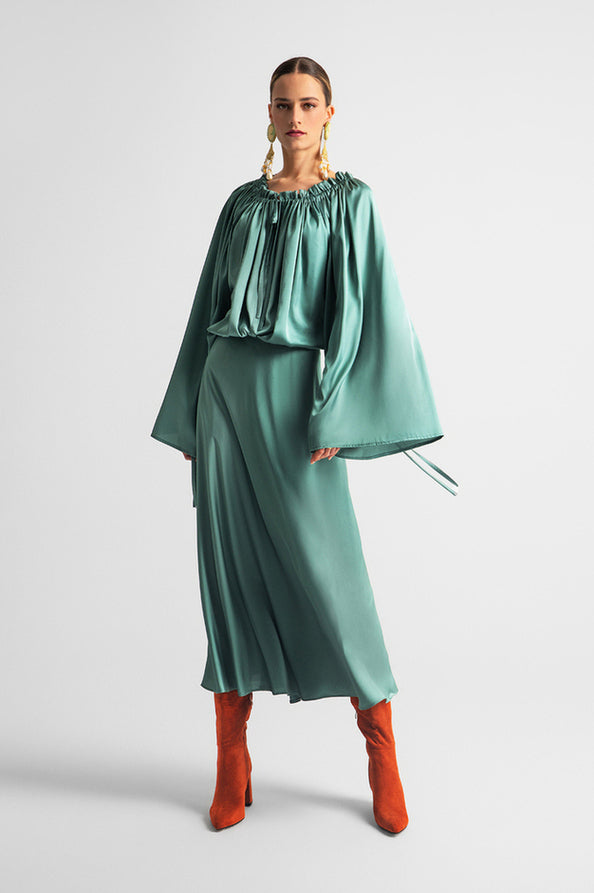 LUCY TUNIC TOP MINT - Vesta Donna