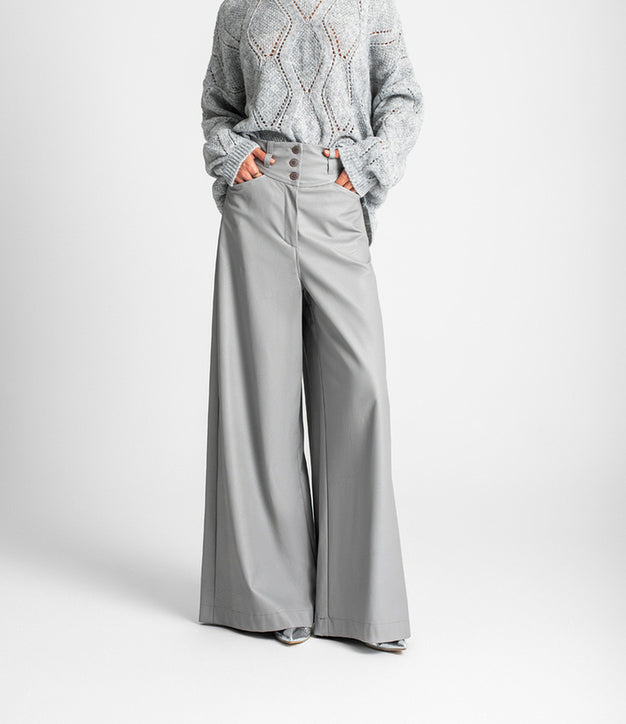 JADI PANTS LIGHT GREY - Vesta Donna