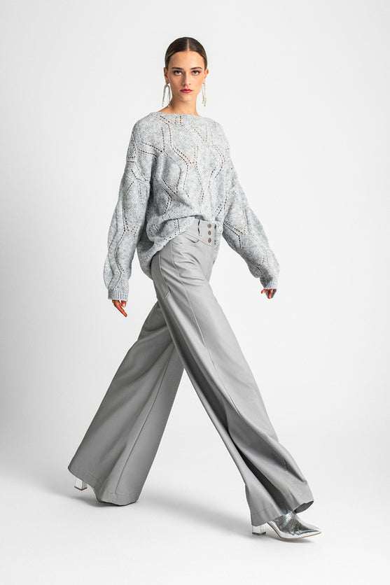 JADI PANTS LIGHT GREY - Vesta Donna