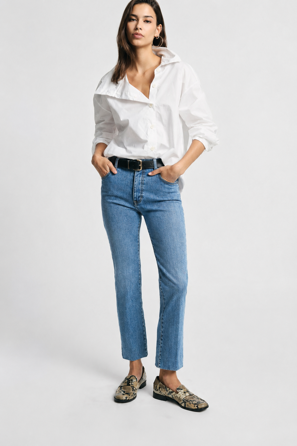 LILA STAIGHT DENIM PANTS