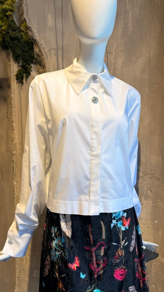ANNETTE SHIRT WHITE - Vesta Donna