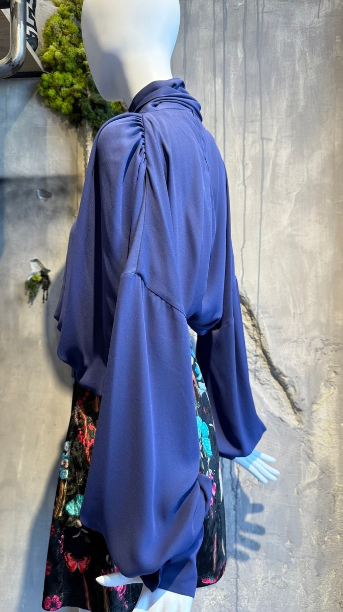 MANI SHIRT BLUE - Vesta Donna