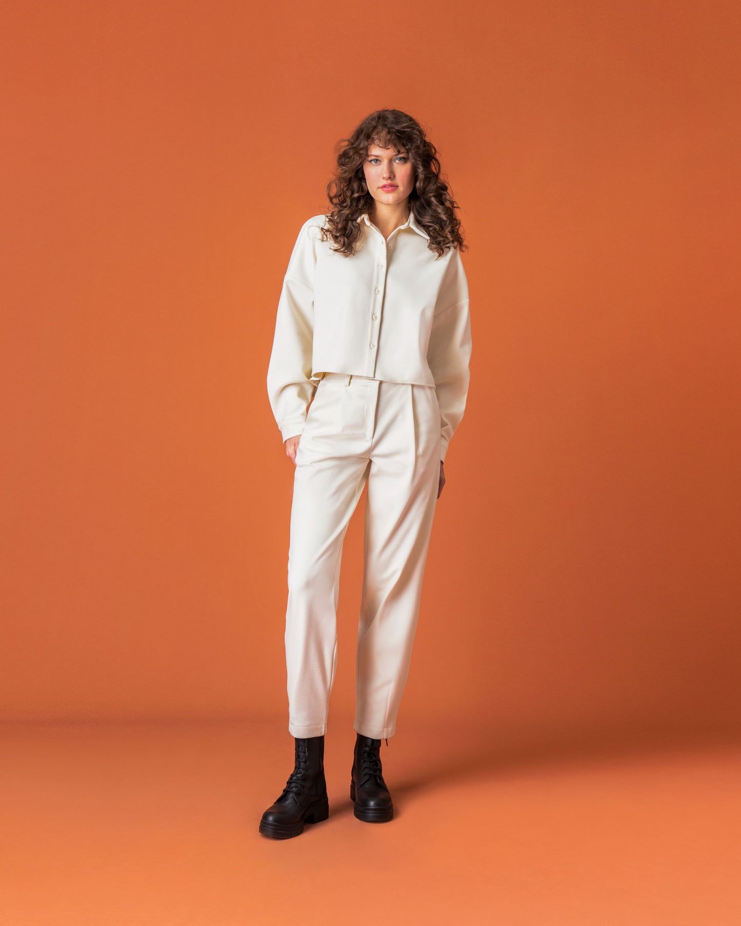 Moutaki VANILLA SHIRT - Vesta Donna