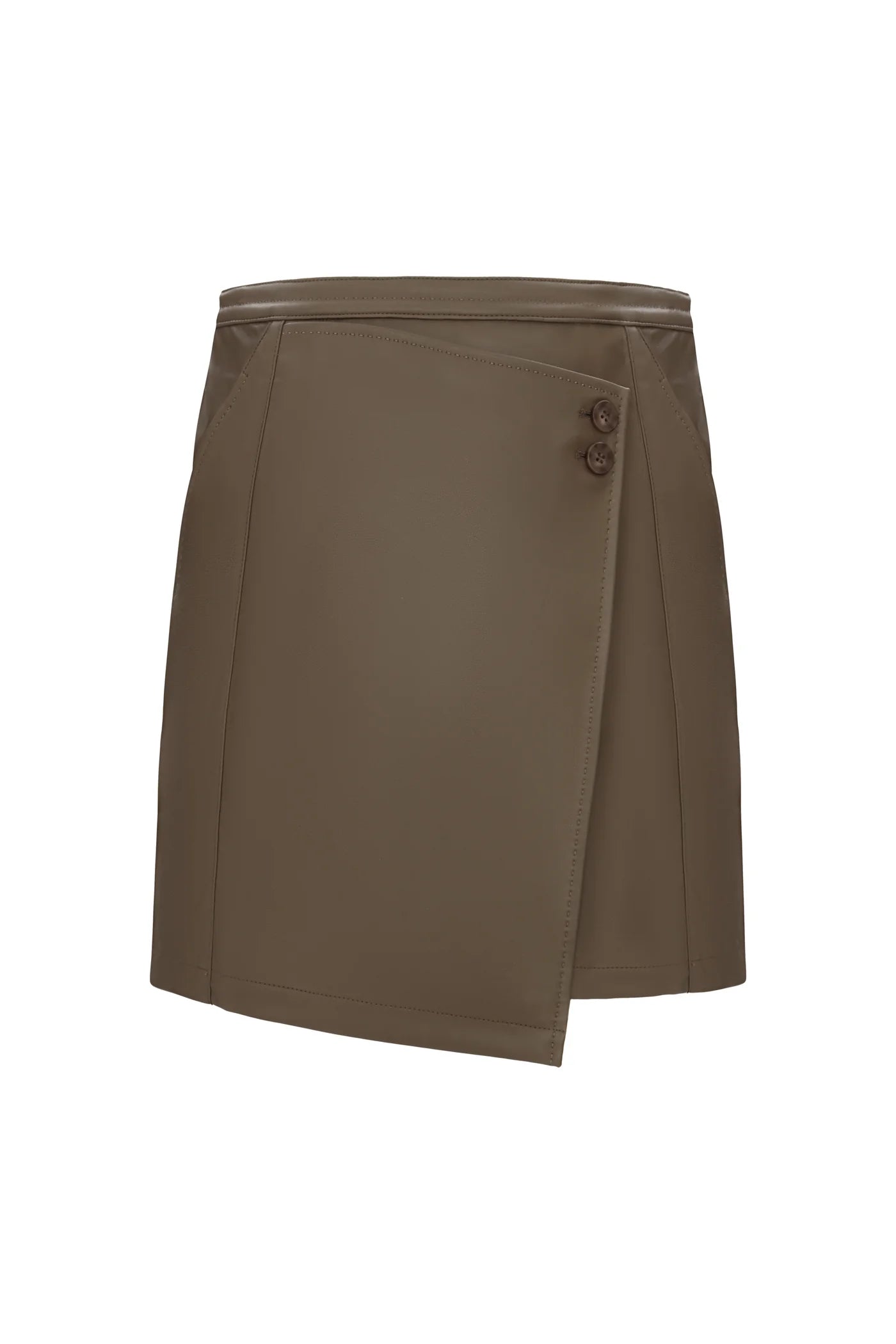 ONIA ECO LEATHER SKIRT