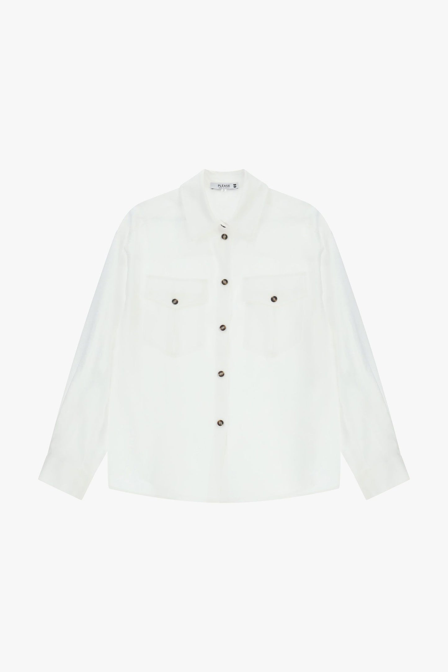 SUSANNE SHIRT WHITE - Vesta Donna