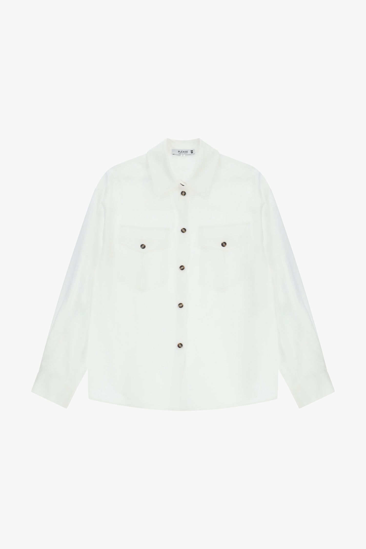 SUSANNE SHIRT WHITE - Vesta Donna