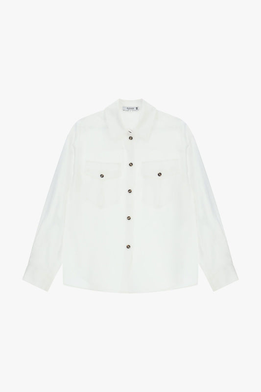SUSANNE SHIRT WHITE - Vesta Donna