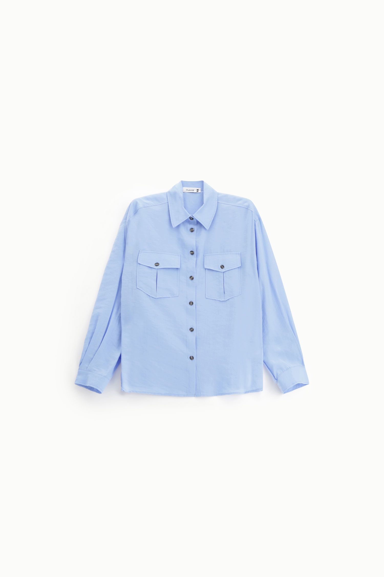 SUSANNE SHIRT LIGHT BLUE - Vesta Donna