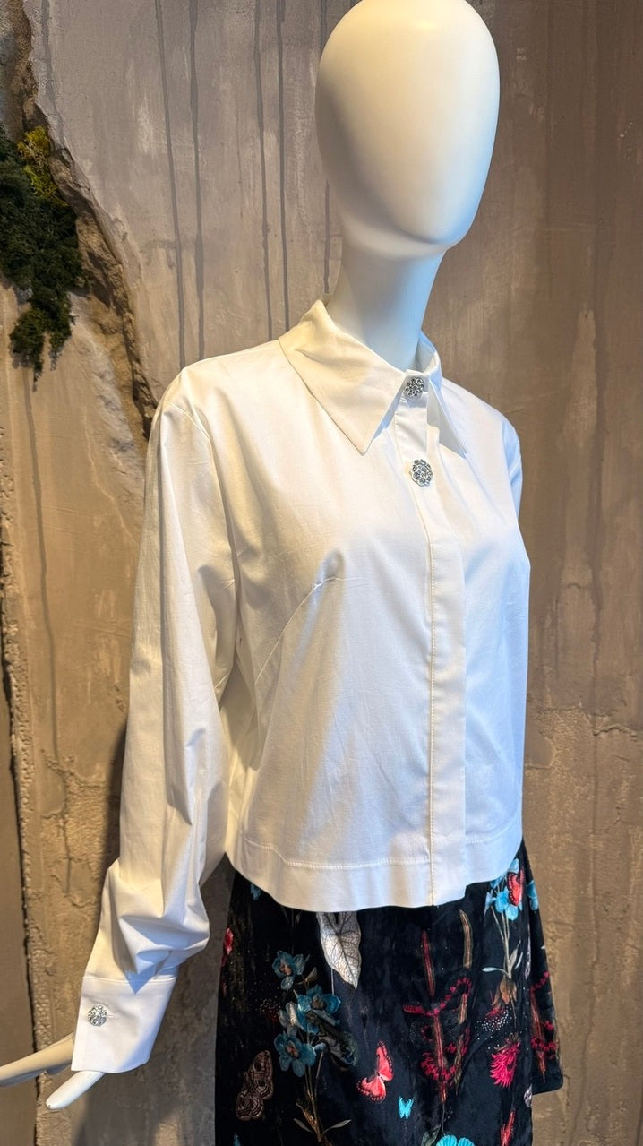ANNETTE SHIRT WHITE - Vesta Donna