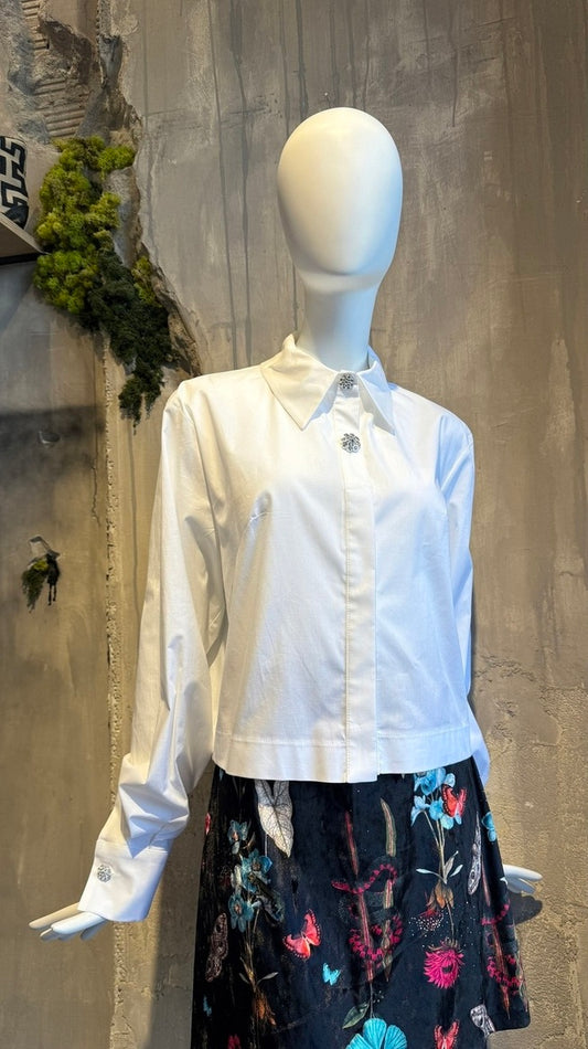 ANNETTE SHIRT WHITE - Vesta Donna