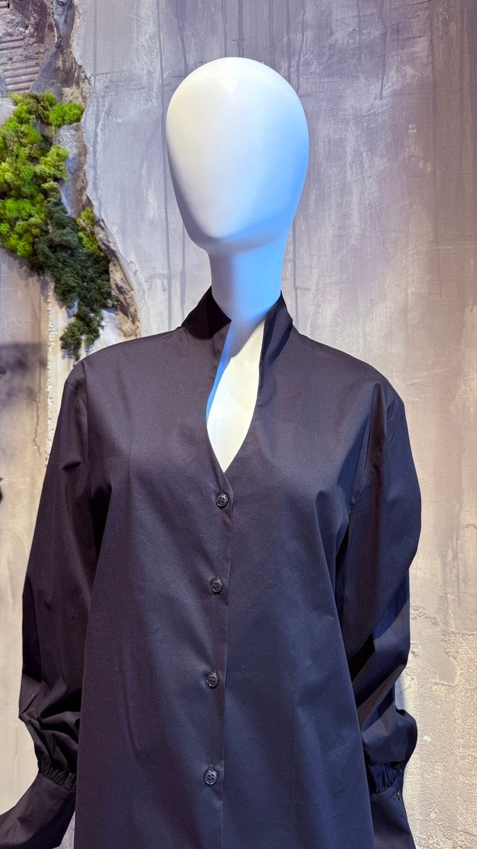 KRYSTAL SHIRT BLACK - Vesta Donna