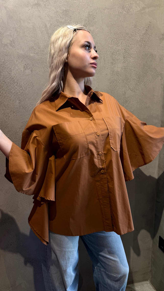 SUZIE SHIRT CHOCOLATE