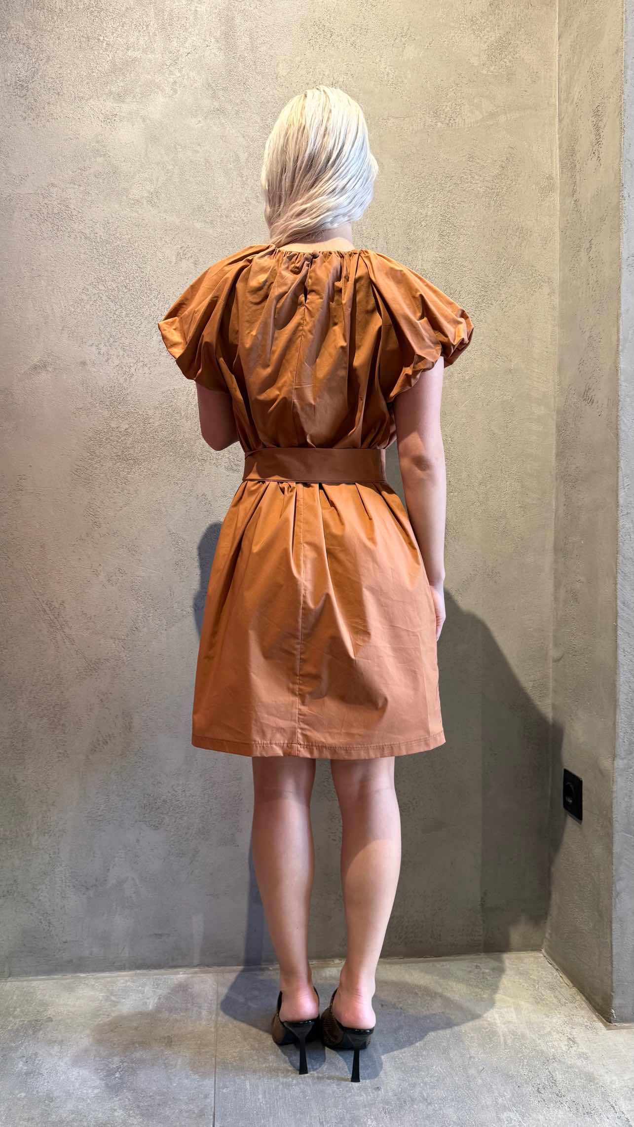 PENNY DRESS CHOCOLATE