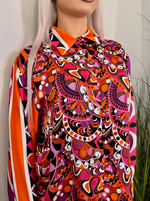 JANIS SHIRT FUCHSIA - Vesta Donna