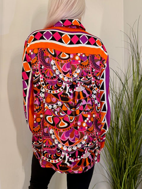 JANIS SHIRT FUCHSIA - Vesta Donna