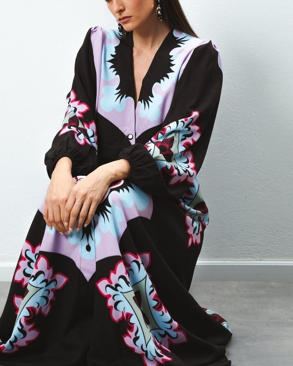 COLOR EXPLOSION DRESS - Vesta Donna