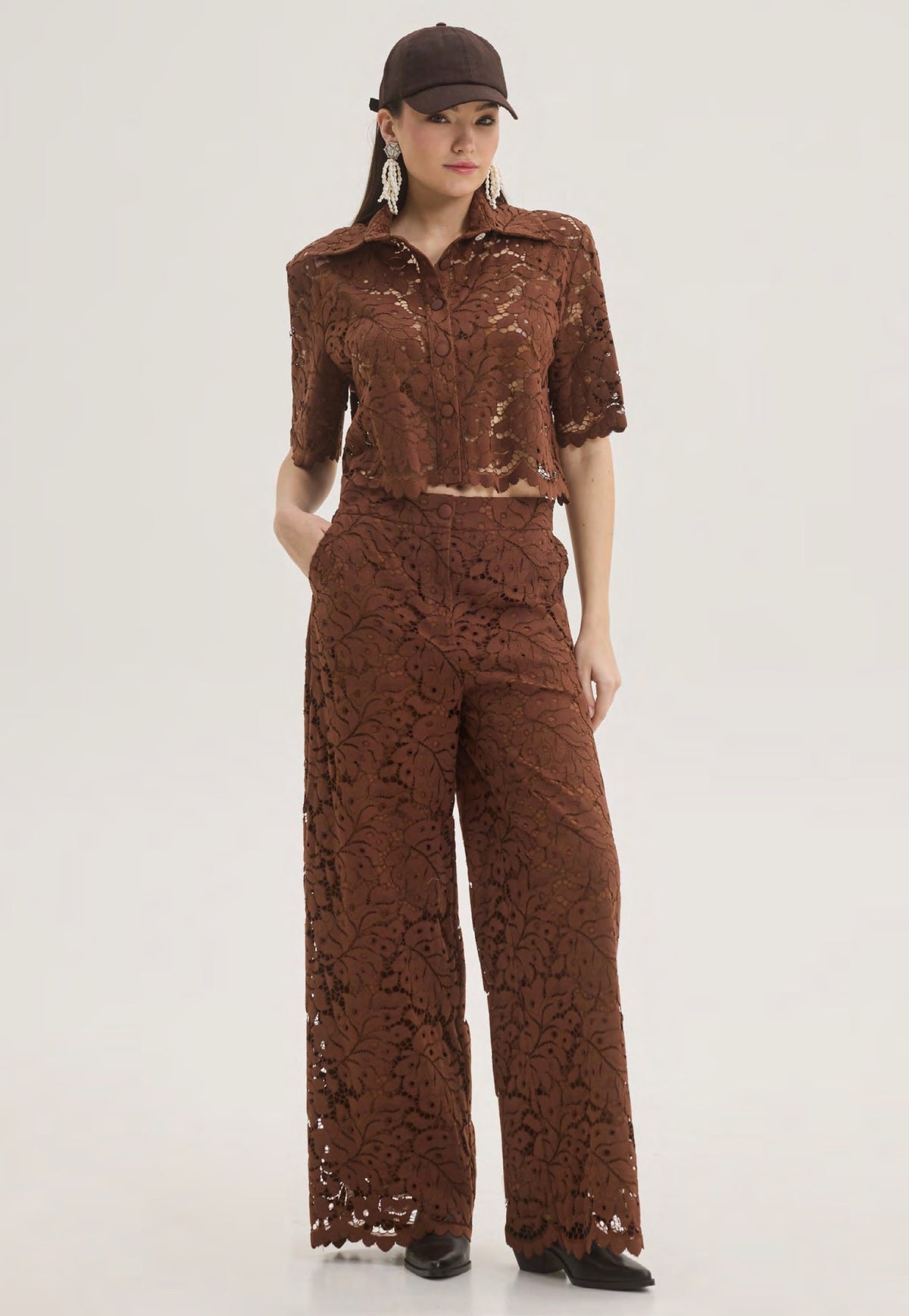 IRIS BROWN SET - Vesta Donna