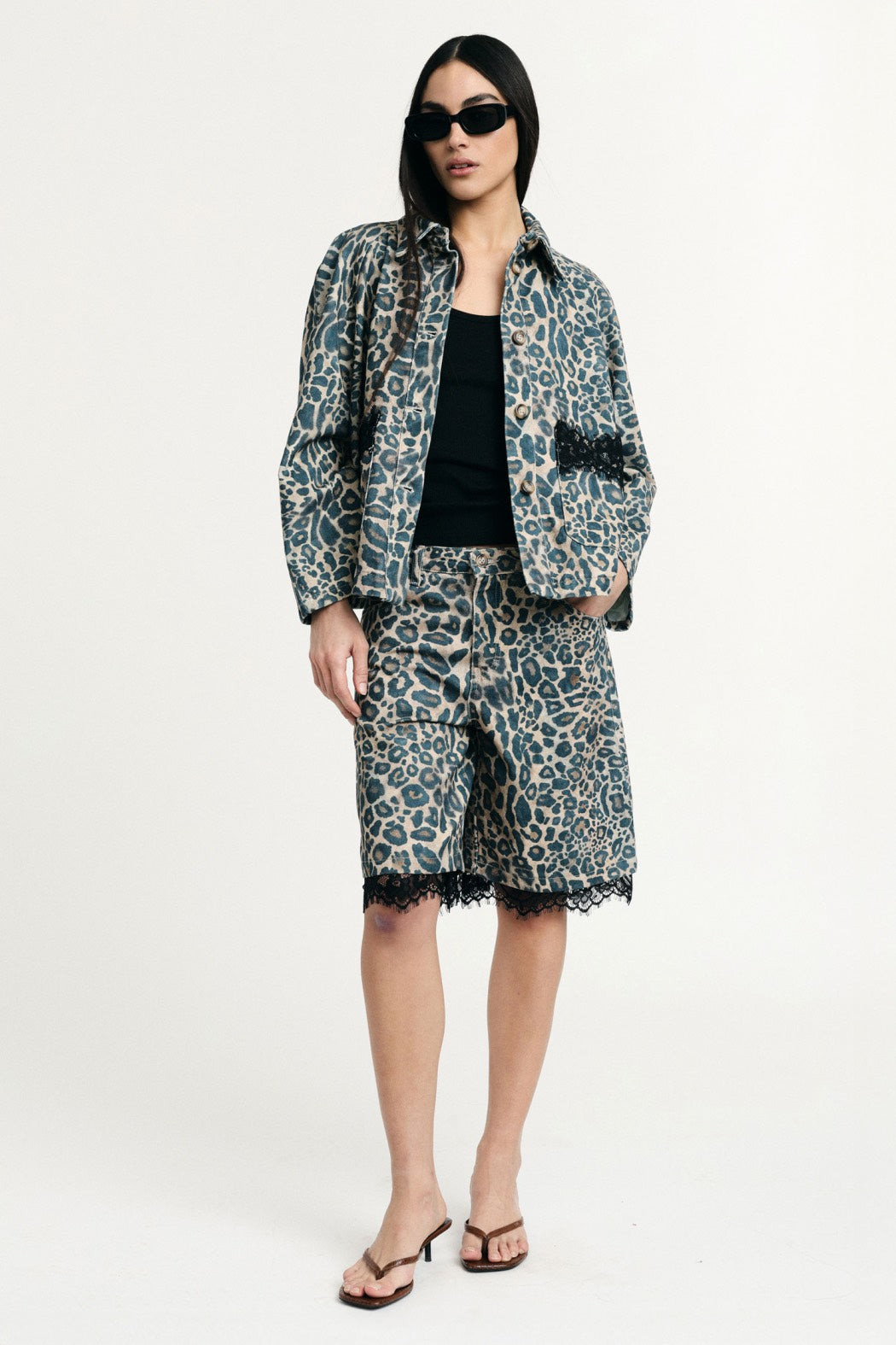 LEOPARD LACE SET - Vesta Donna