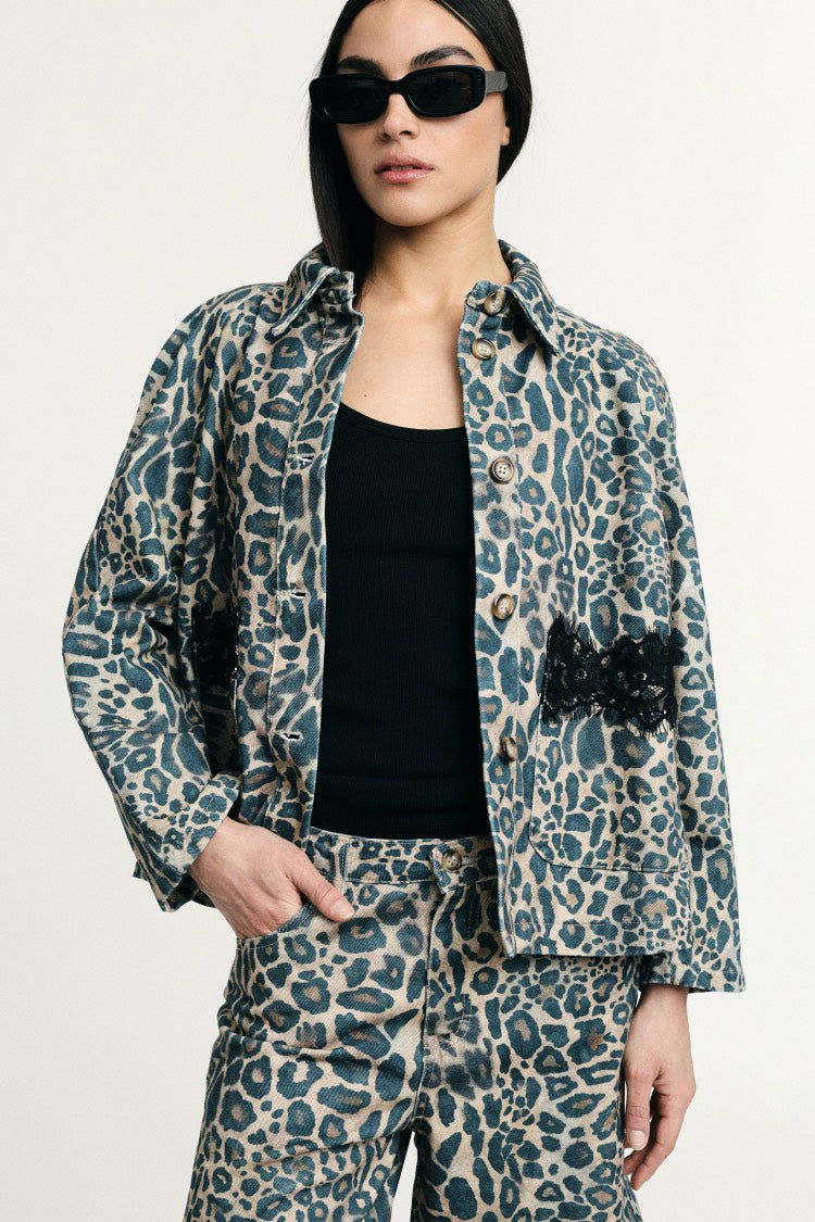 LEOPARD LACE SET - Vesta Donna