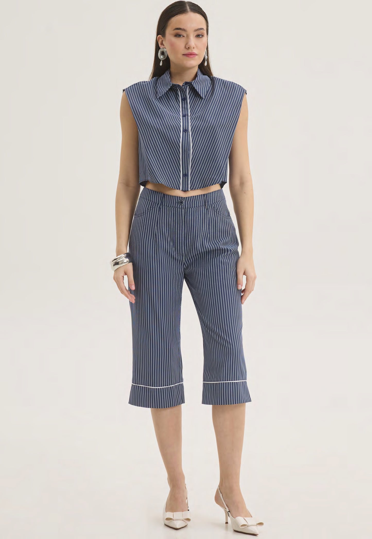 JANISH STRIPES SET - Vesta Donna